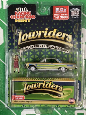 Racing Champions Mint MiJo Exclusive Lowriders 1964 Chevy Impala w/Figure -1:64-