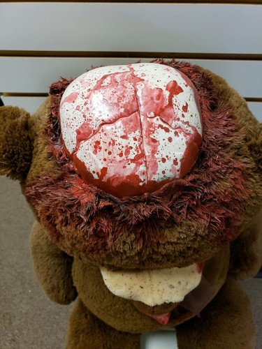 Zombie B'Wear Bear Halloween Decor Gothic Theme