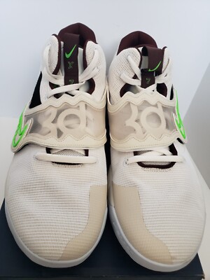 Nike brand-new Kevin W Durant air zoom sneaker X7 Sniper, white/green/ size 18