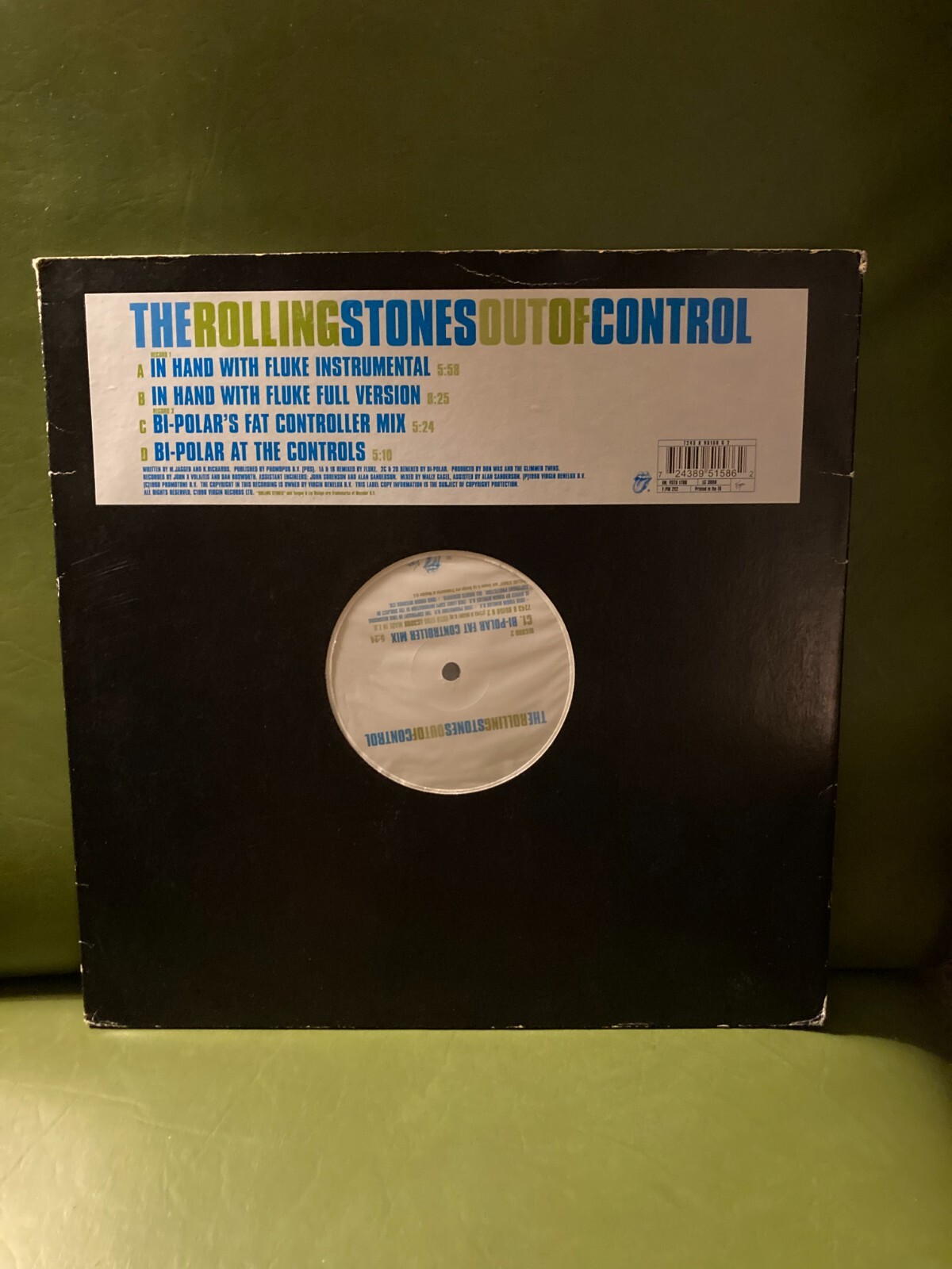 The ROLLING STONES Out Of Control 2 12