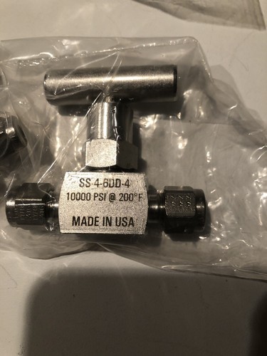 SWAGELOK/TYLOK 1/4” Valve SS-4-6DD-4