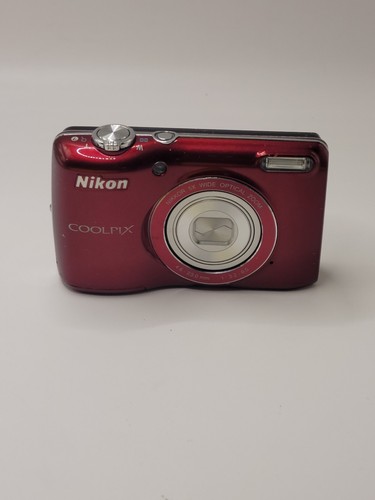Nikon COOLPIX L26 レッド Nikon Coolpix L26 16.1 Megapixel Compact Camera, Red