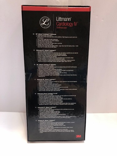 NEW!! Littmann CARDIOLOGY IV - PLUM - Stethoscope NIB C002