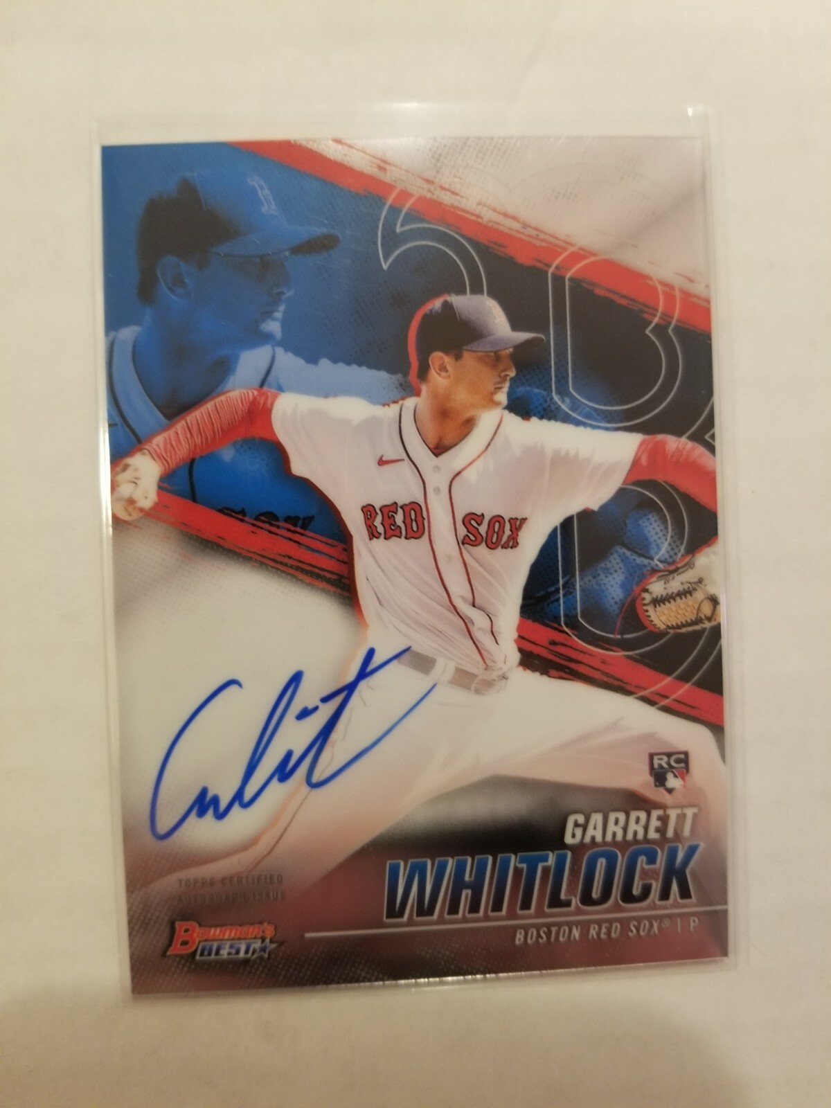 bowman Garrett whitlock auto 現　red sox bowman Garrett whitlock auto 現 red sox GARRETT WHITLOCK Red