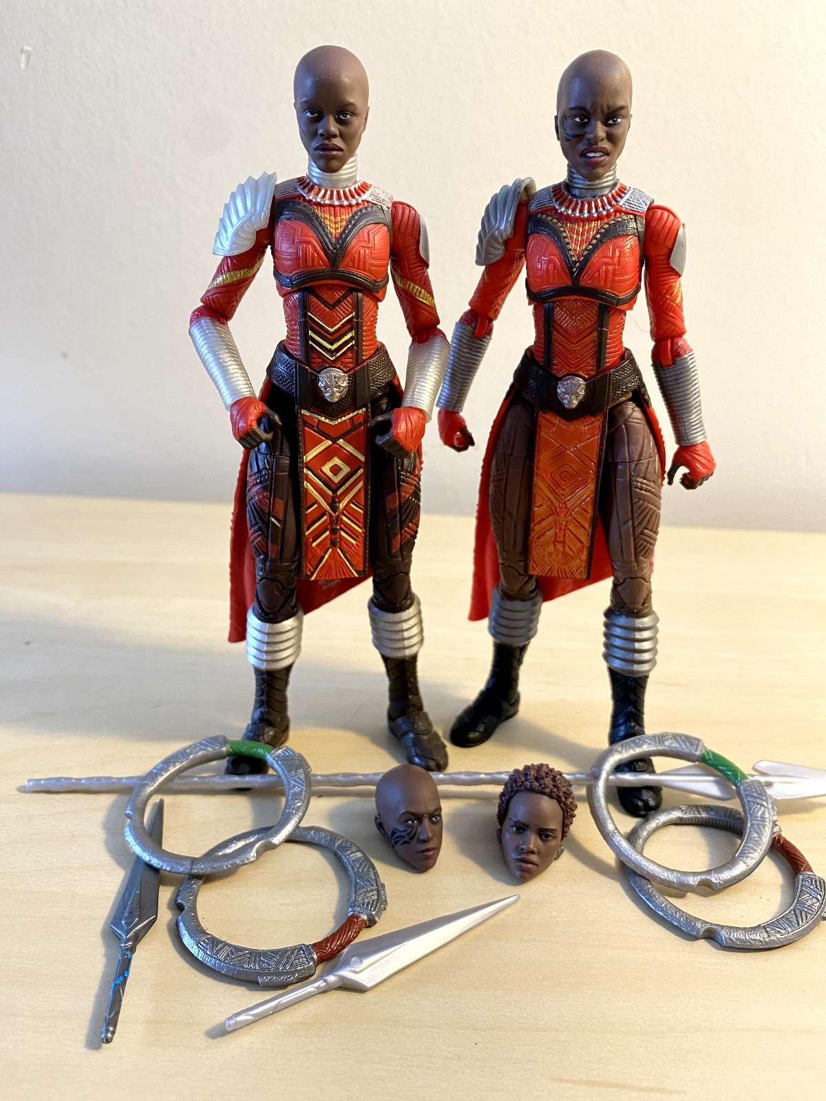 Marvel Legends Series Avengers: Infinity War 6-inch Dora Milaje Figures, lot
