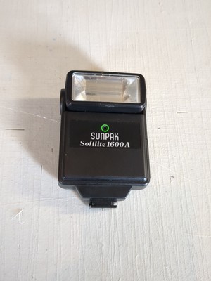 SUNPAK Softlite 1600A Automatic Exposure Control Flash 650-161 Hong Kong - Works
