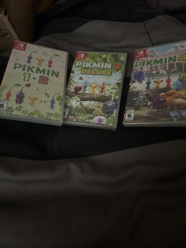 Pikmin 1+2 & 3 Deluxe & 4 Switch Brand New Game Bundle