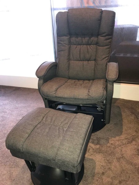 valco baby eurobell glider oyster grey