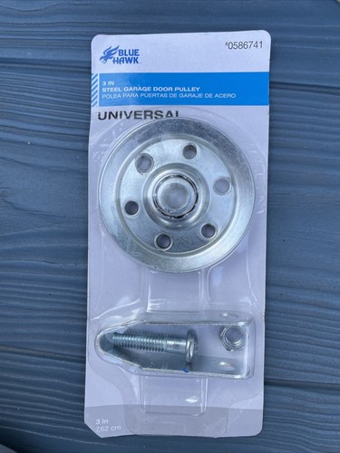 Blue Hawk Zinc Plated Steel Garage Door Pulley Blue Hawk Zinc Plated Steel Garage Door Pulley