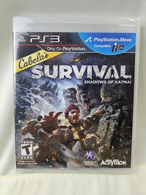 Cabelas Survival Shadows of Katmai Sony PlayStation 3 CIB Complete SEALED PS3