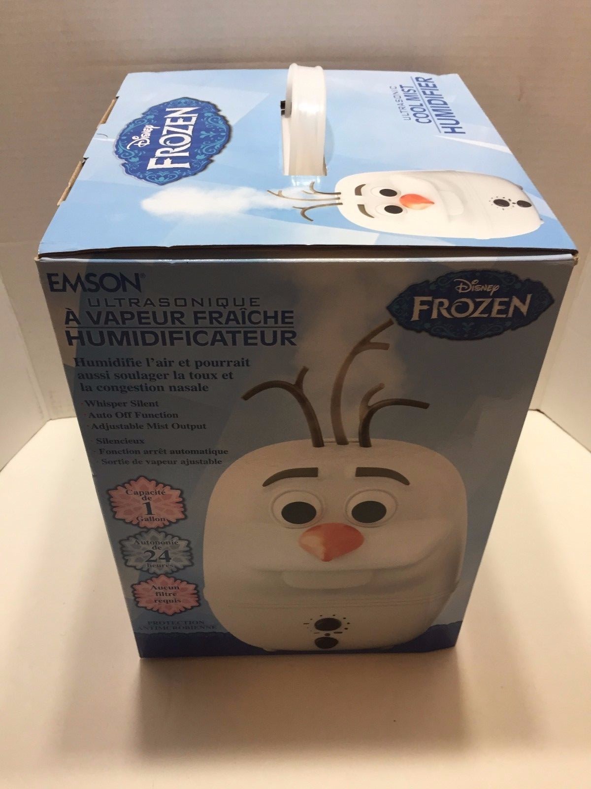 Disney's Frozen-Olaf Capacity Ultrasonic Cool Mist Humidifier 1 gallon Brand NEW