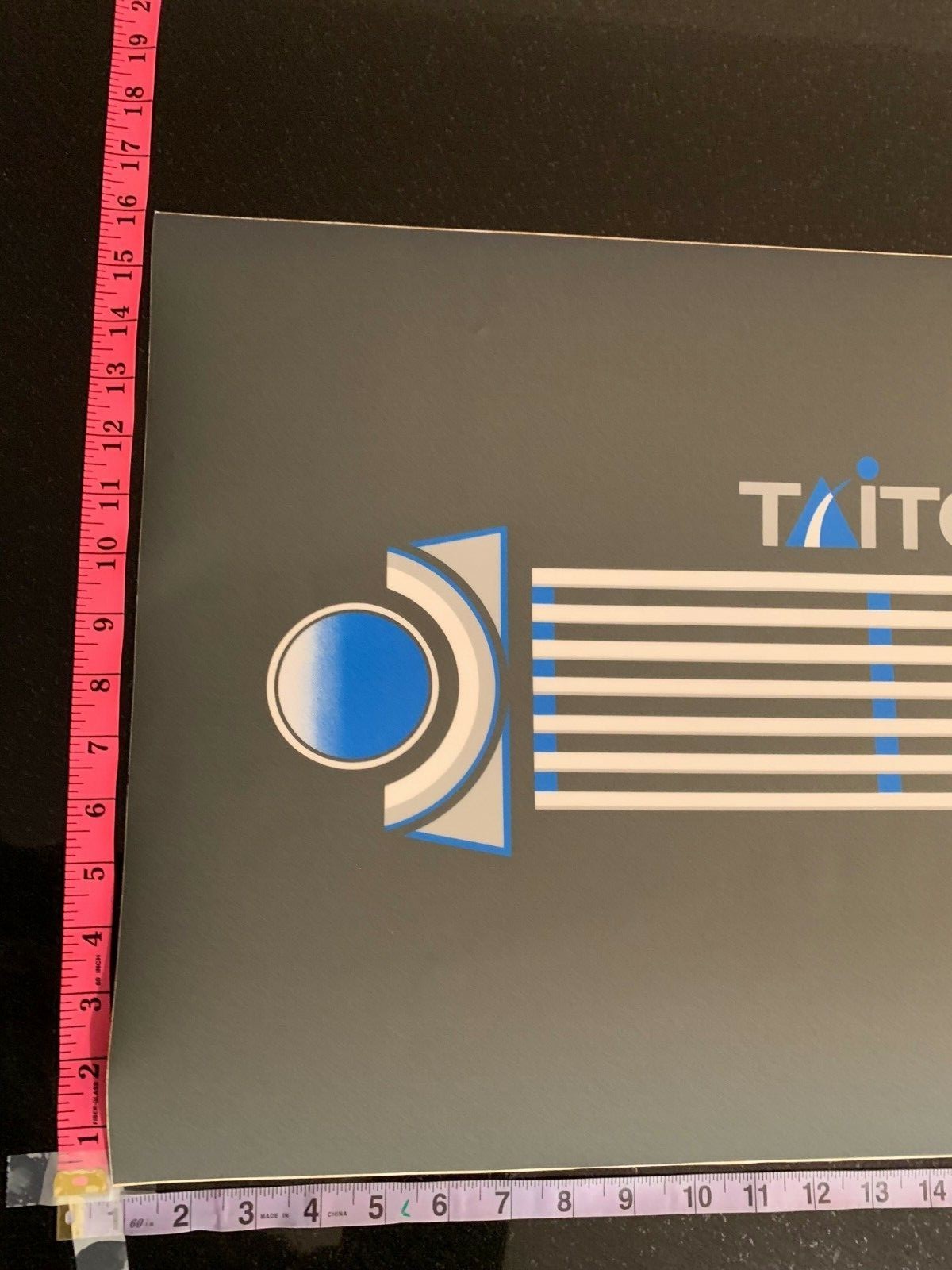 TAITO Generic CPO Control Panel Arcade Cabinet Vinyl Stickers Decals NOS