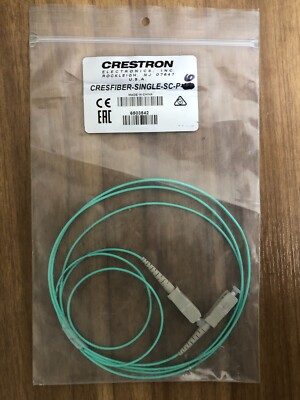 Crestron CRESFIBER-SINGLE-SC-P-6  CresFiber  Simplex Fiber Optic Cable