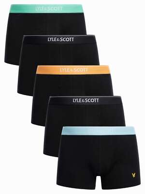 Мужские плавки Jackson из 5 упаковок от Lyle & Scott, черные