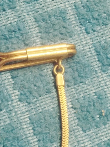 Vintage Estate Jewelry Signed Forstner 1/20 12K Gf Men's Tie Clip