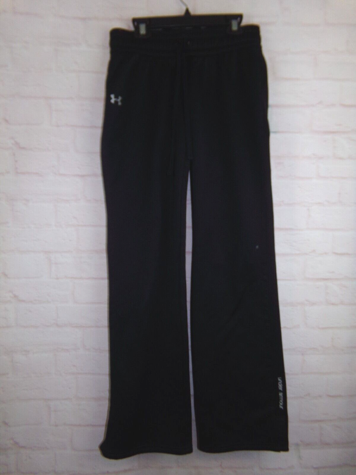 Under Armour Girls size S Black Athletic Sweatpants