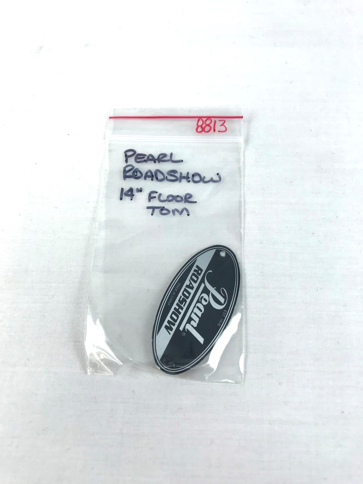 Pearl Roadshow Badge Plate & Bolt Set 14 in. Snare Drum Replacement Part #8813