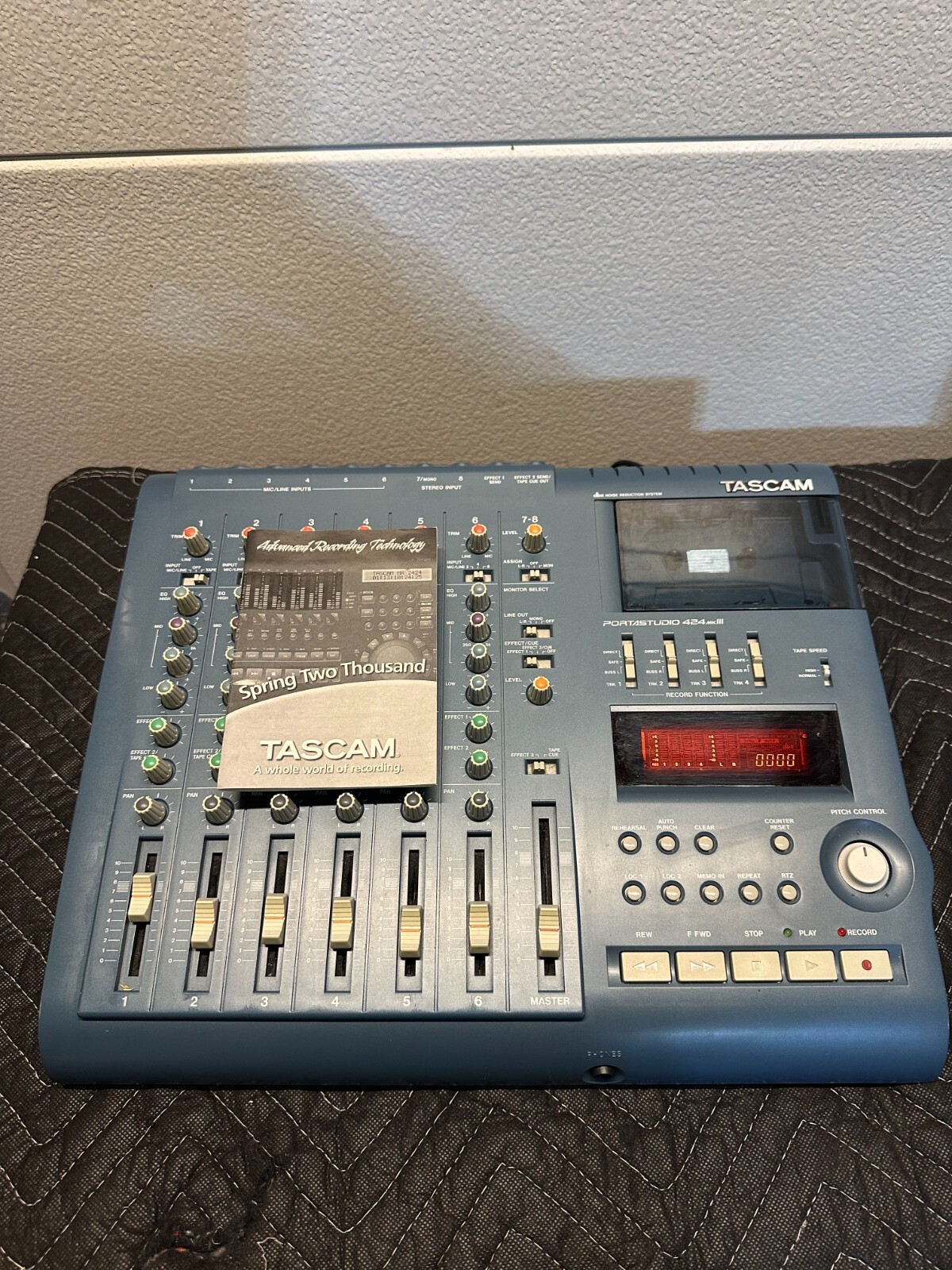TASCAM Portastudio Model 424MKIII DBX Noise Reduction System