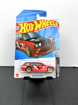 Hot Wheels 2024 Mainline N Case HW Modified BMW M3 Wagon Red #138