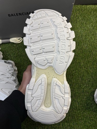 Pre-owned Balenciaga Size 43 (10 Us) -  Track Sneaker ‘ White ‘ | Brand