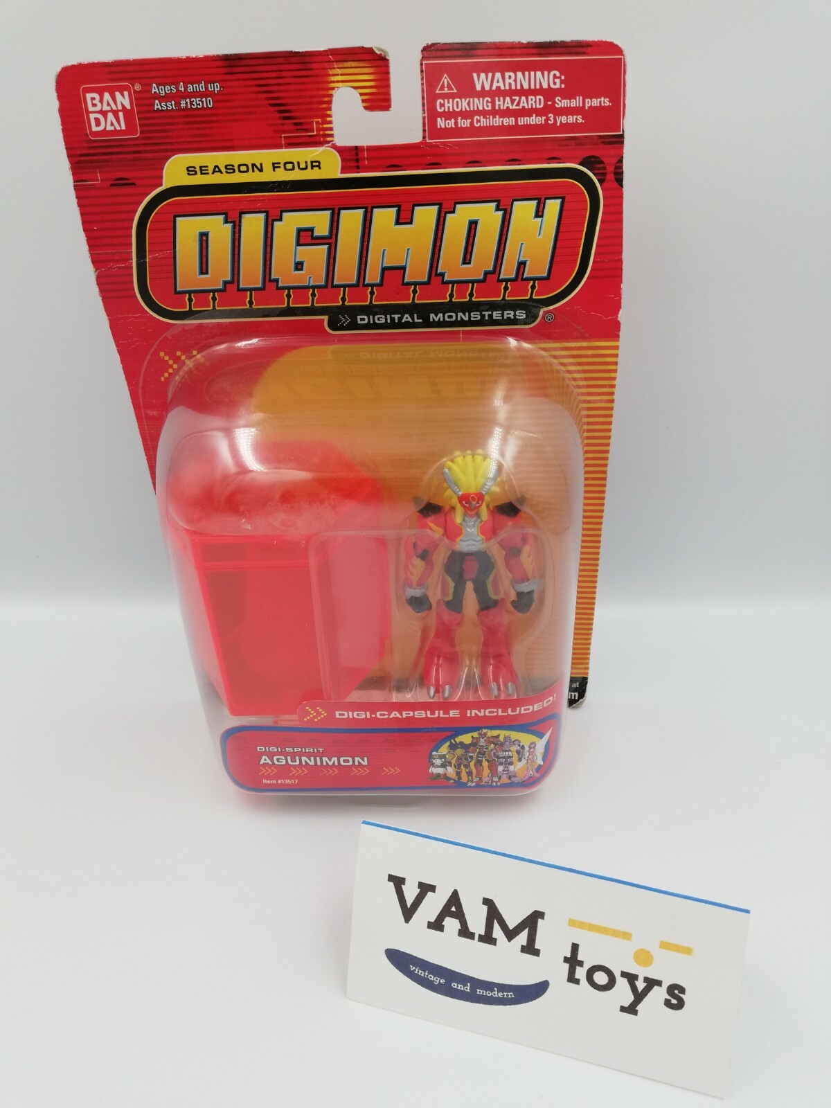 Digimon Season 4 Digi Spirit Agunimon with Digi-Capsule Digimon Season 4 Digi Spirit Agunimon with Digi-Capsule
