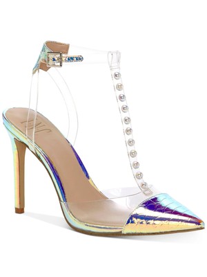 

Женские бежевые туфли-лодочки INC со змеиным жемчугом Kahtia и острым носком на шпильках, размер 8 м, Бежевый, 10008193600