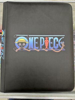 One Piece 9 Pocket Standard 35pt Toploader Binder Holds 216 Cards!