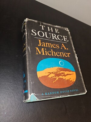The SOURCE A Random House Novel by James A. Michener 1st Printing Hardcover 1965