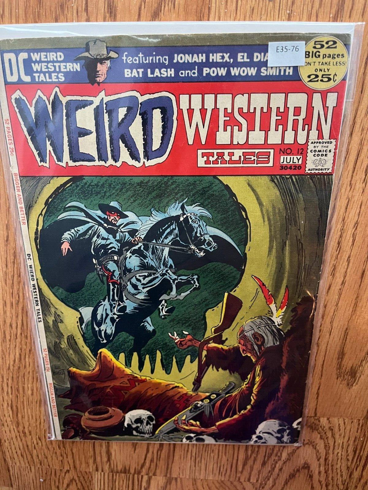 Weird Western Tales 12 DC Comics 6.0 3rd App Jonah Hex E35