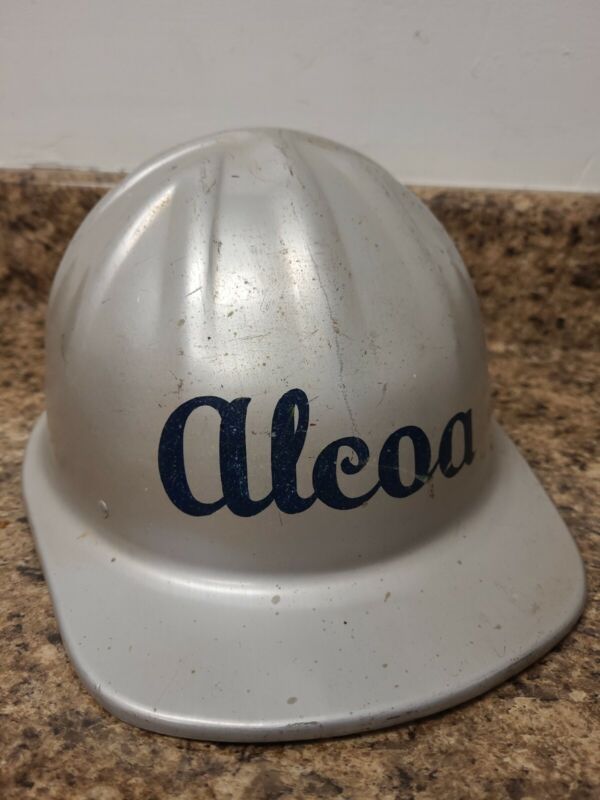 Vintage Alcoa Aluminum Hard hat safety helmet 
