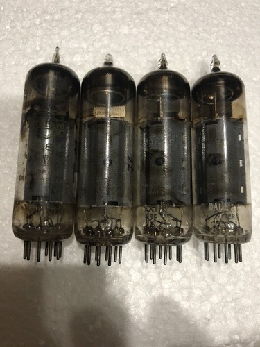 Mullard EL84/6BQ5 Code rX1 O getter Winkle Glass Tested