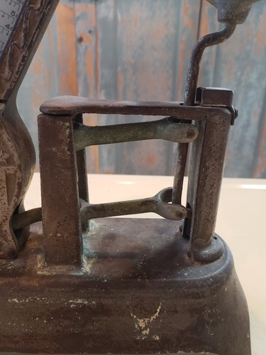 Antique National Candy Scale 2 lb, General store...great original patina