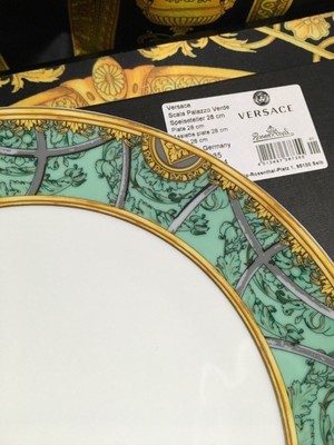 VERSACE Dinner PLATE Scala Palazzo 10.5