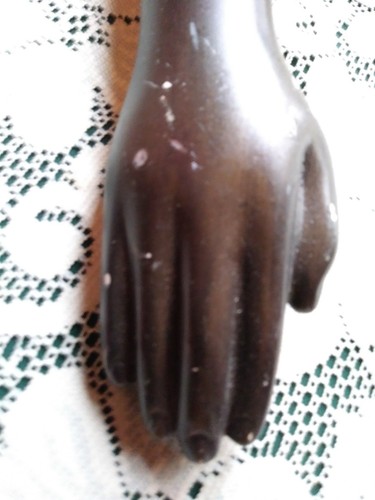 Vintage Heavy Arm hand Mannequin Prop display boutique industrial steampunk #J