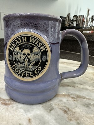 Adventurer Mug - 2021 Death Wish Coffee Mug- Deneen Pottery 343 of 3500 RARE