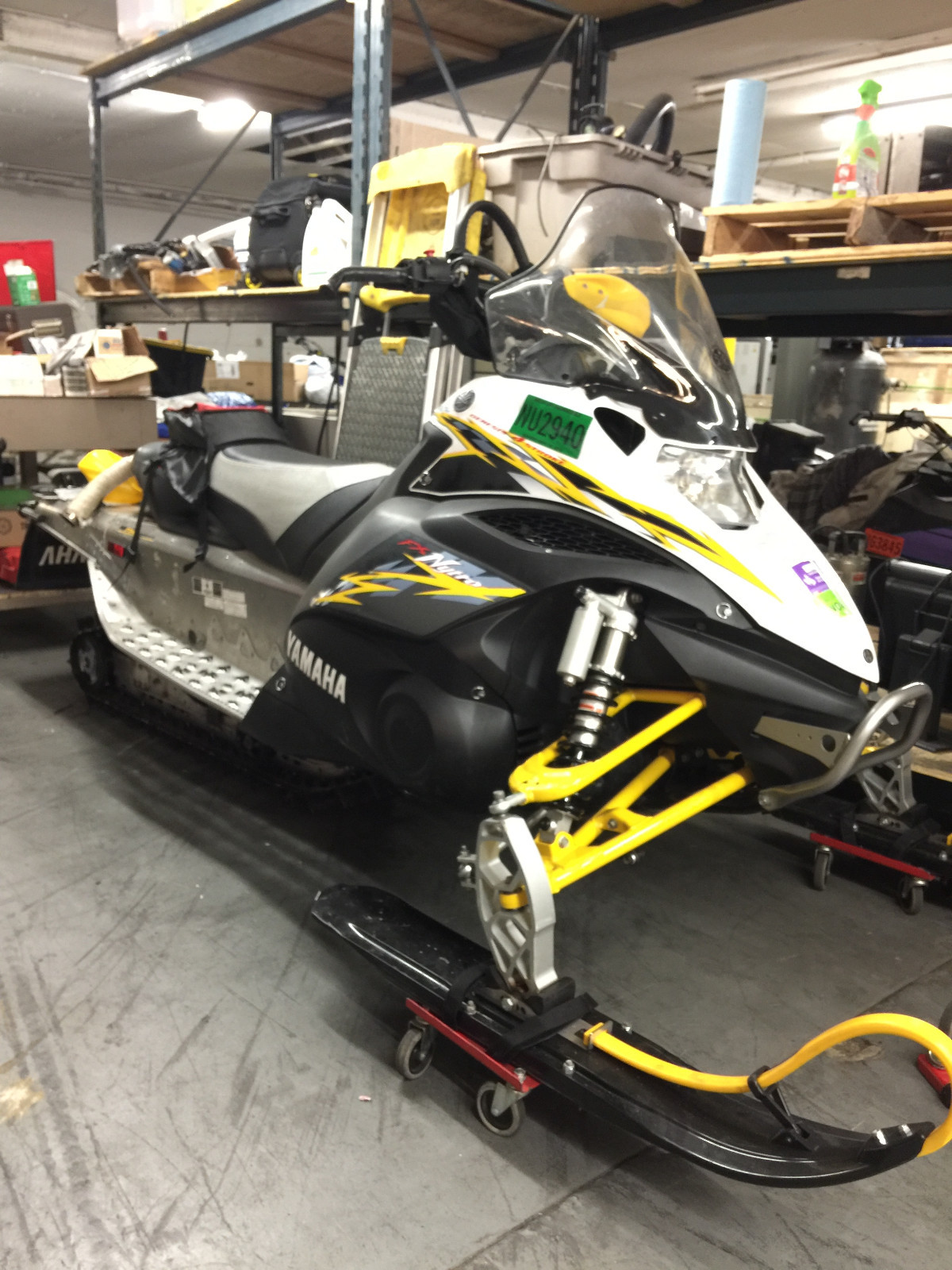 2008 Yamaha Nytro with 144 inch track conversion 2 inch paddles