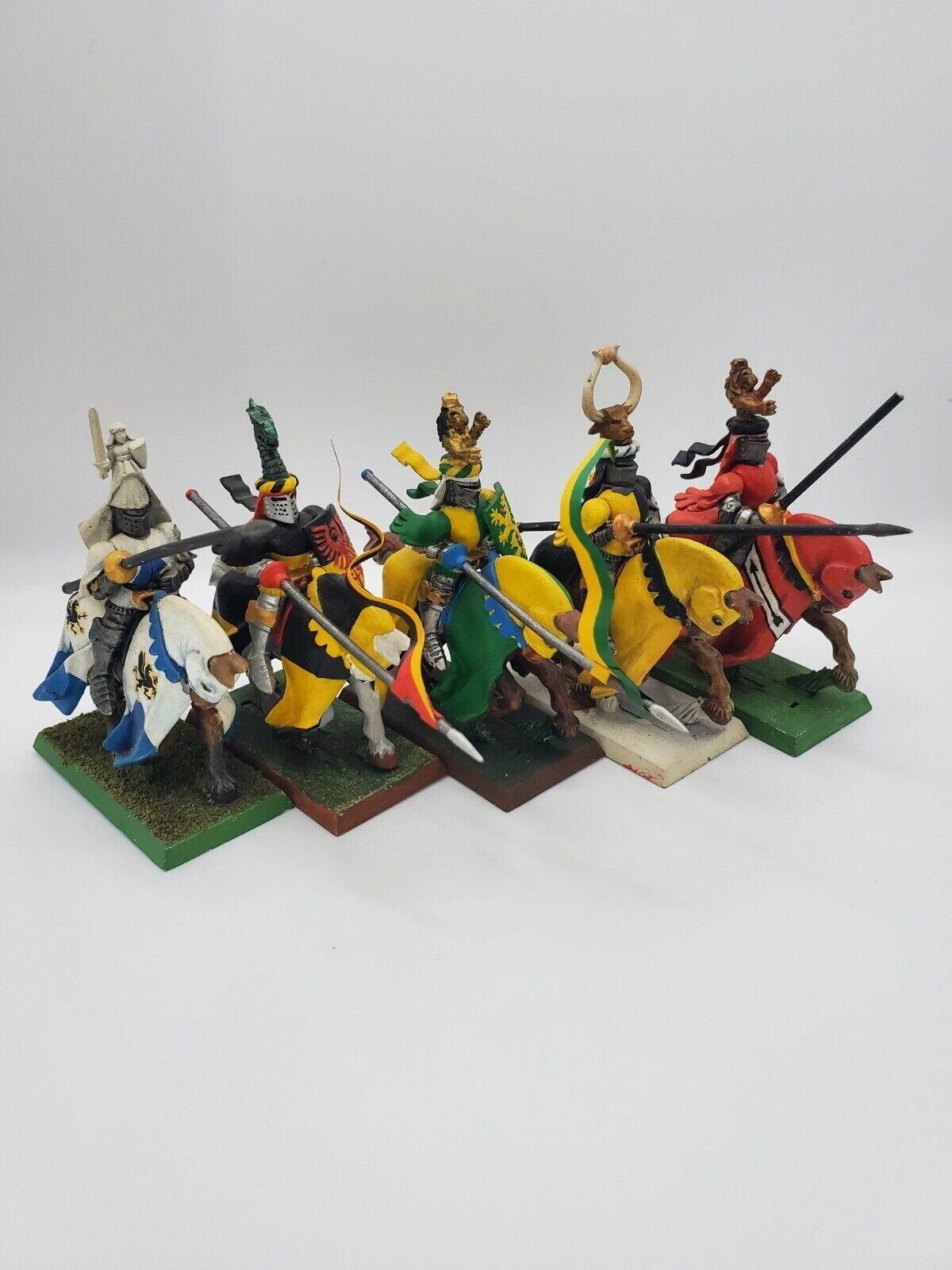 BRETONNIEN CHEVALIERS DE La Royaume Décalcomanie Transfert Feuille Warhammer EUR 11,52 - FR