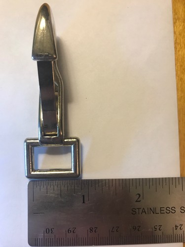 3/4” x 1/2” Nickel Plate Chap Snap (8 for $2)