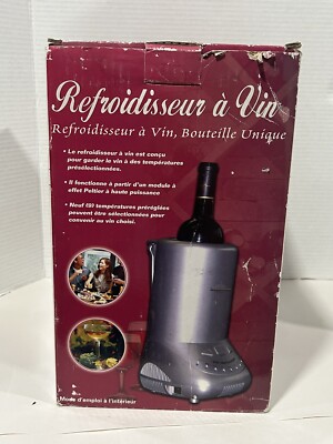Koolatron Wine Cooler & Warmer Single Bottle   NIB