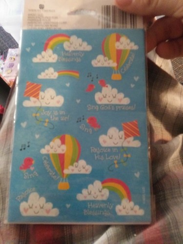 American Greetings Sticker Sheet religious 10 sheets 175 stickers NEW