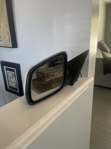 mitsubishi lancer evolution x driver mirror white LH Mirror
