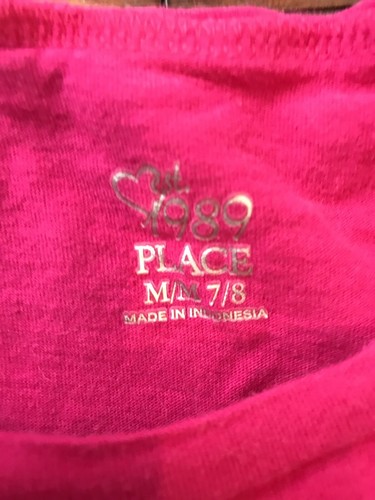 Justice Gymboree Disney Children’s Place  Lot Of Brand Name Girl Cloths Size 7/8