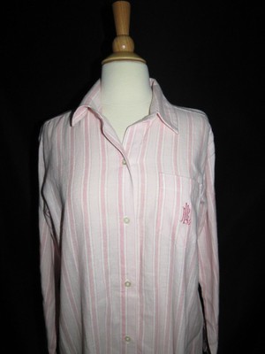Lauren Ralph Lauren Dangerous Liaisons Flannel sleepshirt  new S, L,