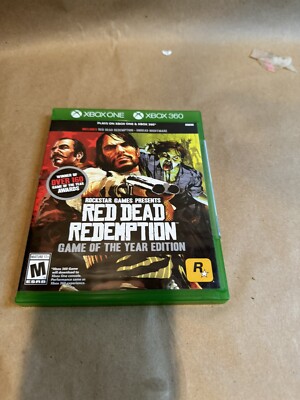 Red Dead Redemption -- Game of the Year Edition (Plays on Xbox One/Xbox 360) NEW