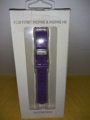 FITBIT INSPIRED & INSPIRED HR  PURPLE SILCONE BAND