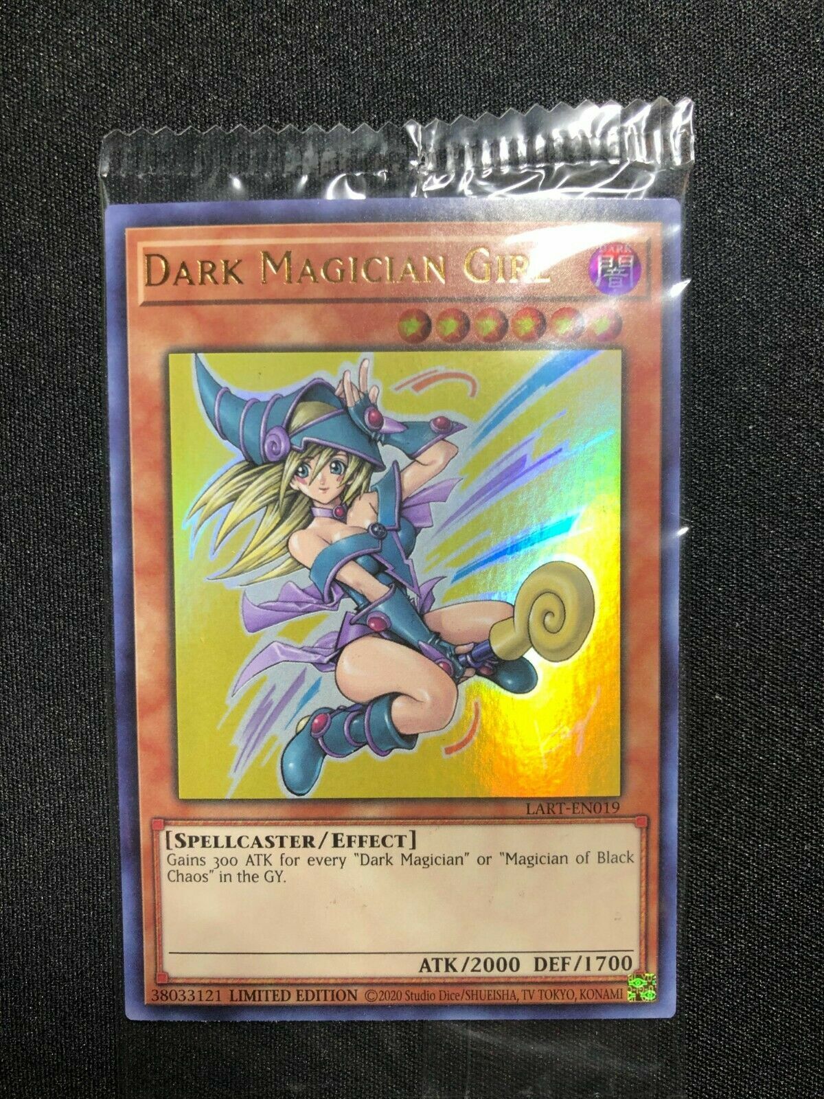 DARK MAGICIAN GIRL (LART-EN019) - Ultra Rare - Promo - Yu-Gi DARK MAGICIAN GIRL (LART-EN019) - Ultra Rare - Promo - Yu-Gi