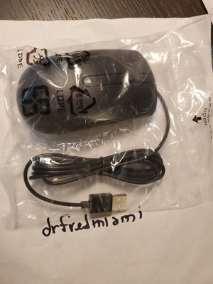 Brand New DELL BLACK Optical USB Wired Scroll Mouse - MS116p 09NK2 OEM PACKAGING