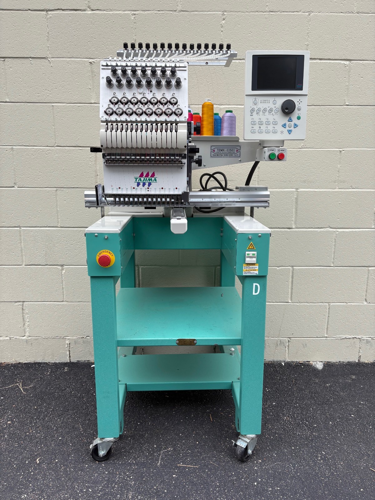 Tajima TEMX-C1501 Single Head Embroidery Machine (NEO Plus