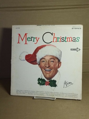 Bing Crosby Merry Christmas Decca DL 78128 7-4088 Stereophonic