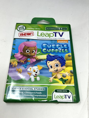 Leap Frog LeapTV Bubble Guppies 3-5 Years Active Video Game Science & Social
